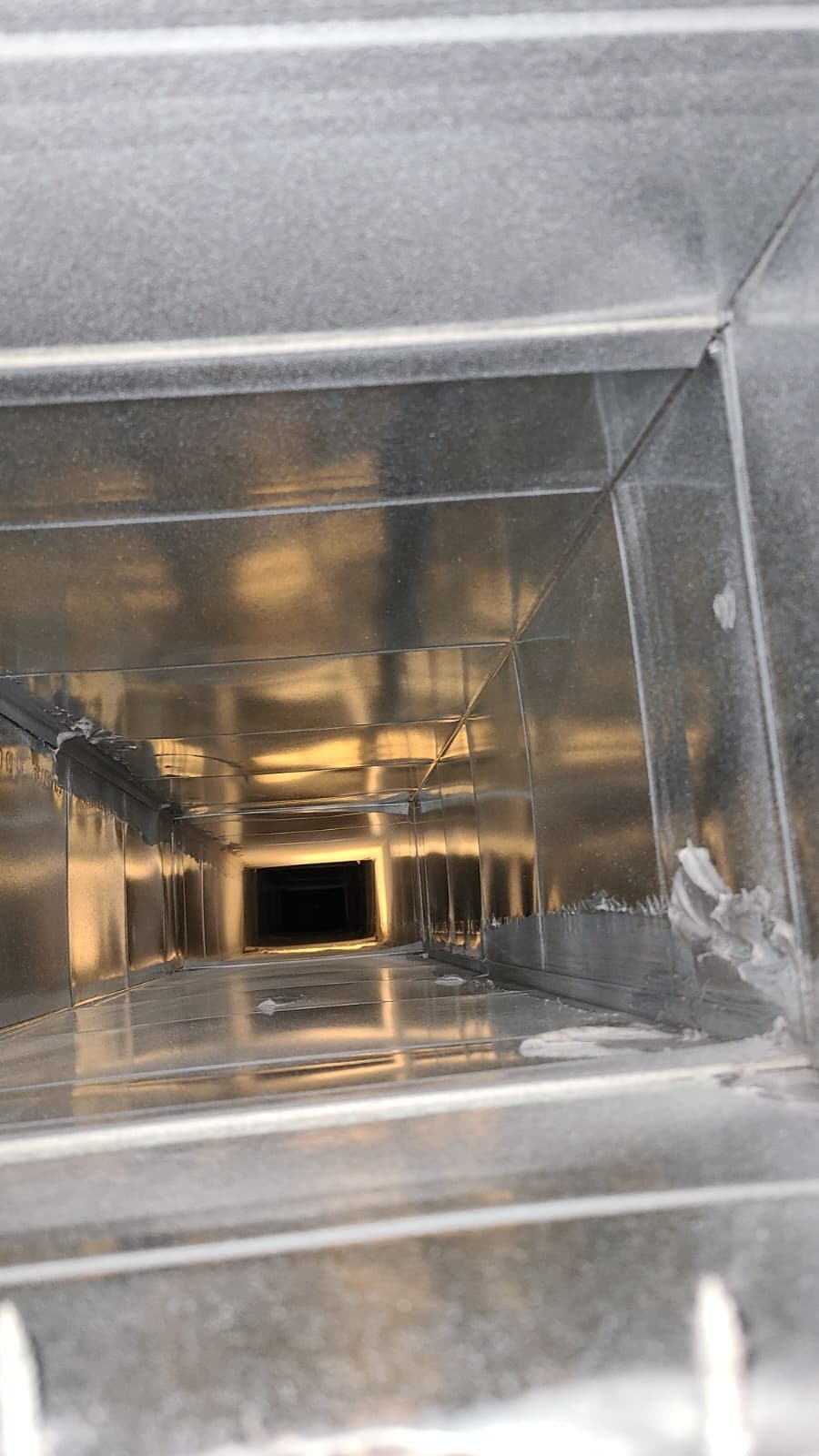 A cleaner duct means a cleaner path for airflow.
